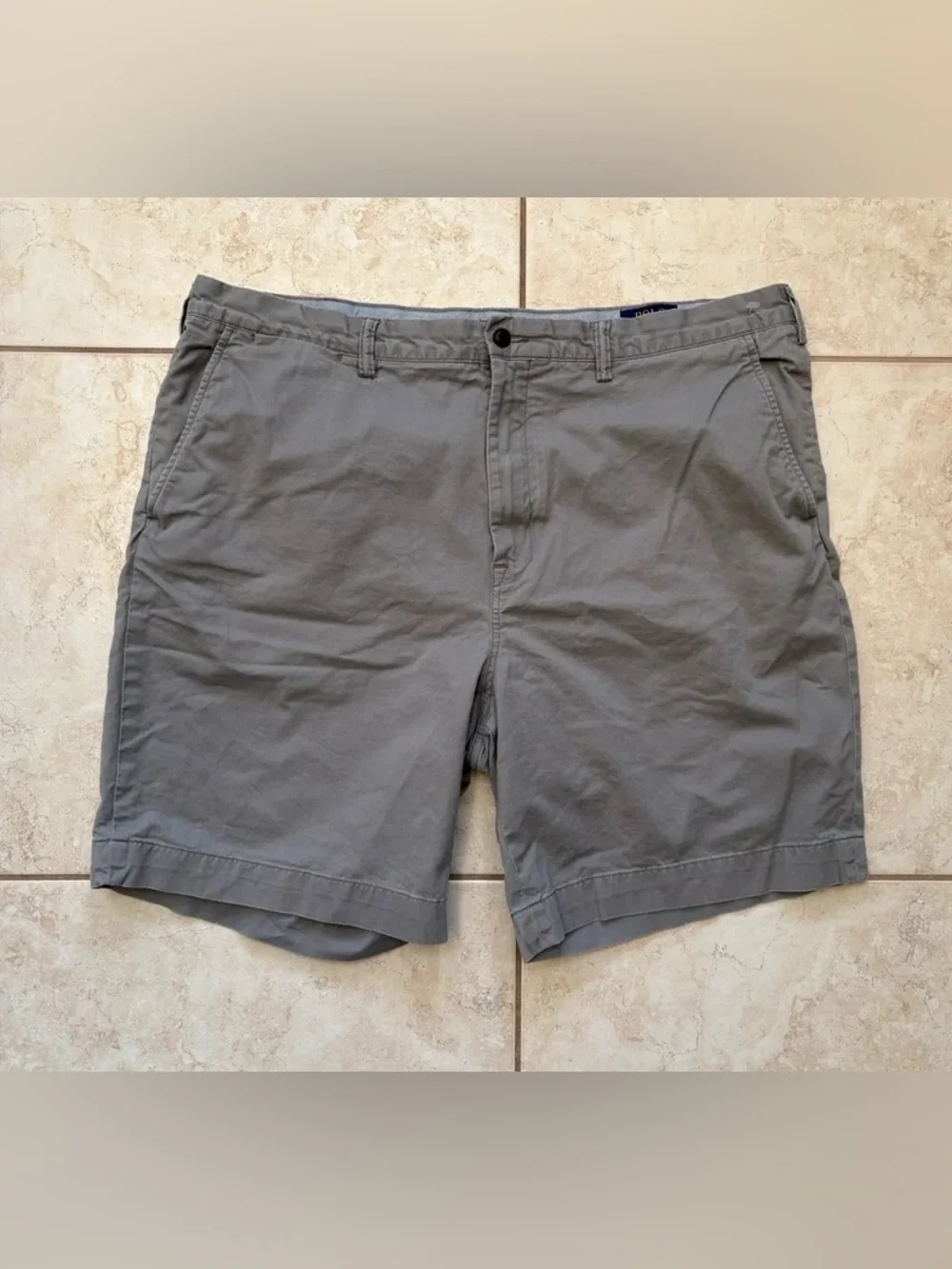 Polo Ralph Lauren Stretch Classic Fit Shorts Gray Men's Size 40